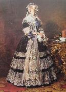 Franz Xaver Winterhalter Portrait of the Queen oil painting